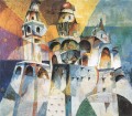 campanas ivan la gran campana 1915 Aristarkh Vasilevich Lentulov cubismo abstracto